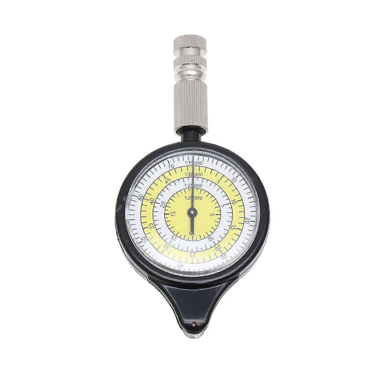 Map Measurer Mini Outdoor Map Measure Distance Calculator Mapping Tool Metal Measuring Wheel for Field Exploration Hunting