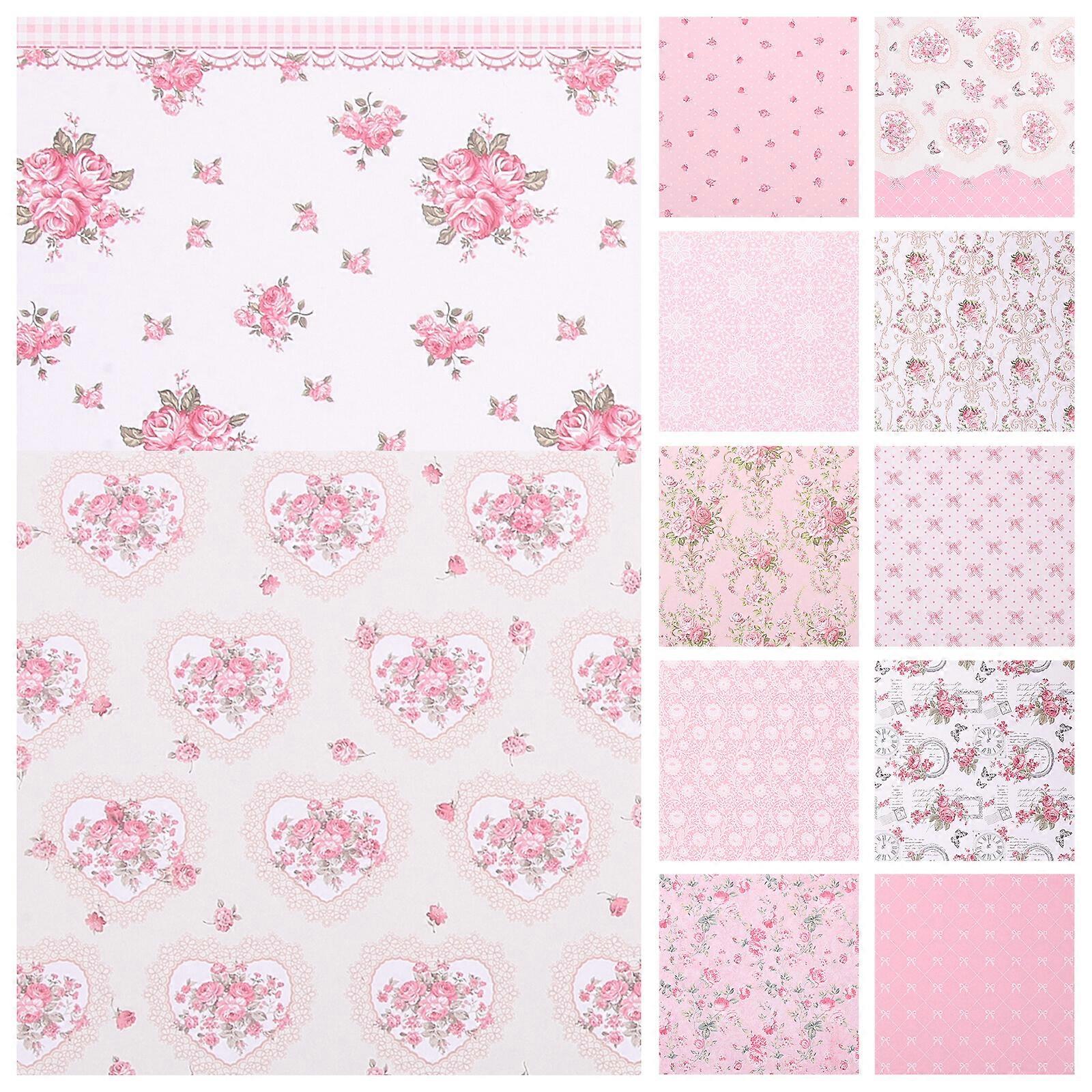 24 Sheets of Multi-use Scrapbook DIY Papers Planner Papers Handbook Papers DIY Supplies