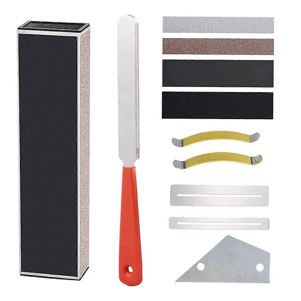 Leveling File Tool for Different Polishing Needs DIY Fret Work Maintainence