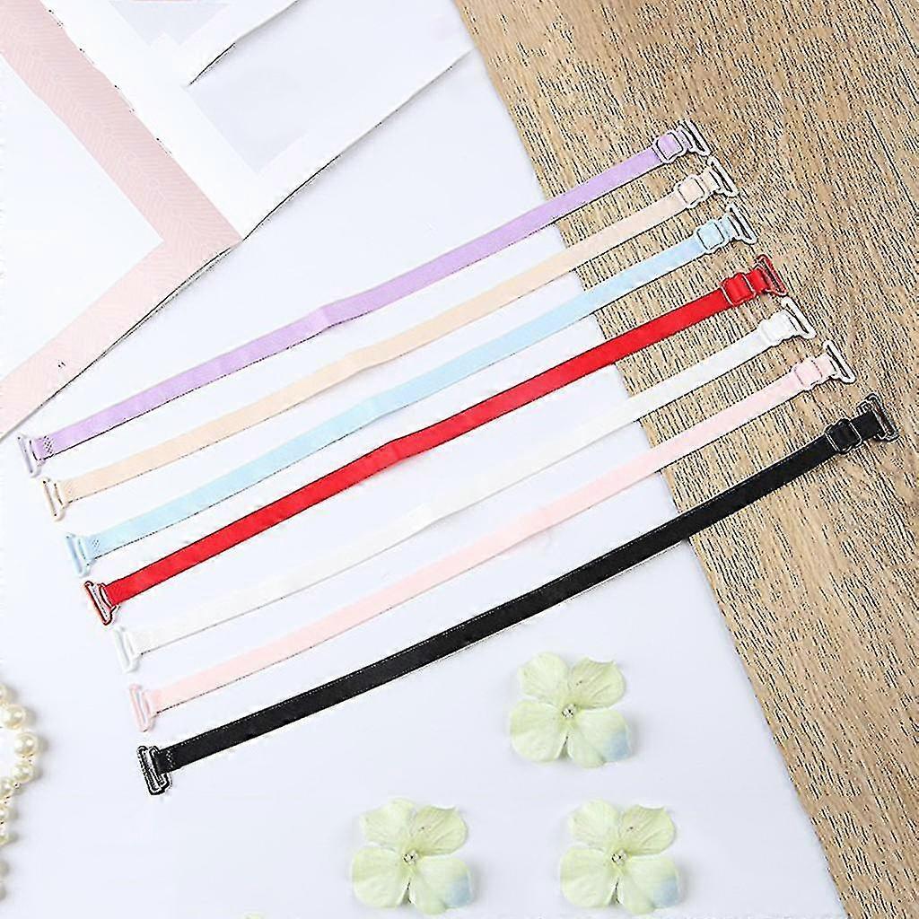 3x Women"s Non- Bra Straps Adjustable Replacement Shoulder Straps Black new