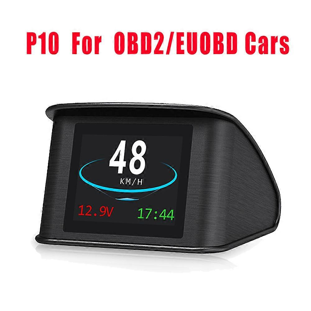 Universal Head Up Display Gps Speedometer with Driving Speed, Voltage, Total Mileage, Driving Time, Overspeed Alarm for All Cars