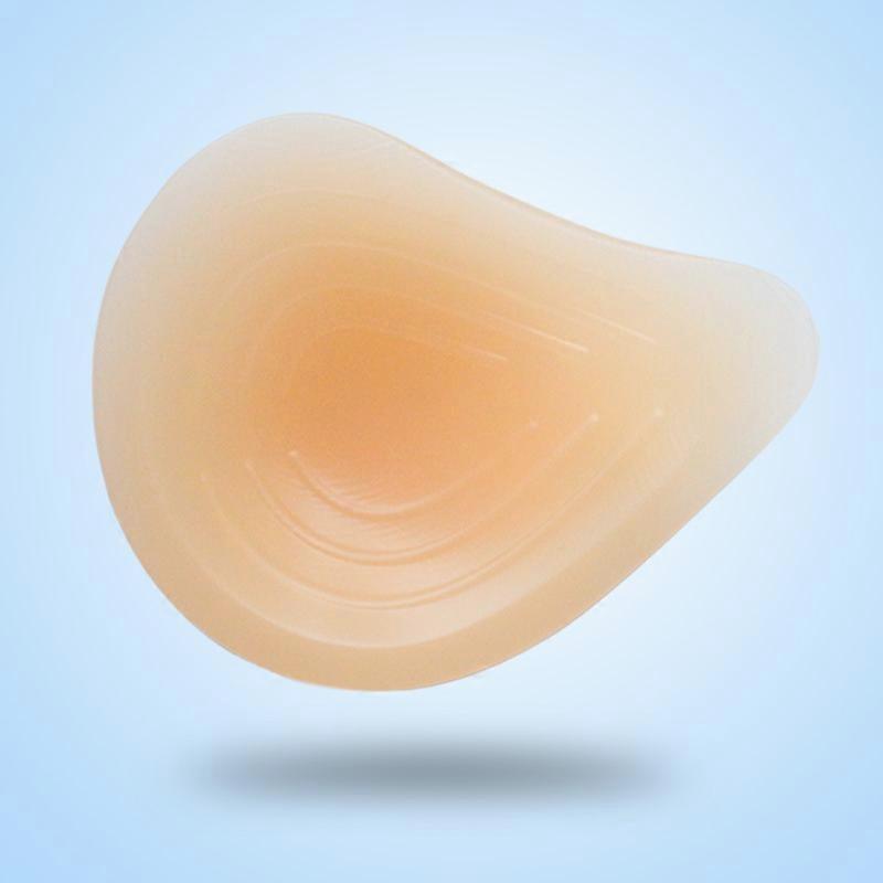 Silicone Breast Form Triangle Mastectomy Prosthesis Bra Pad Enhancer