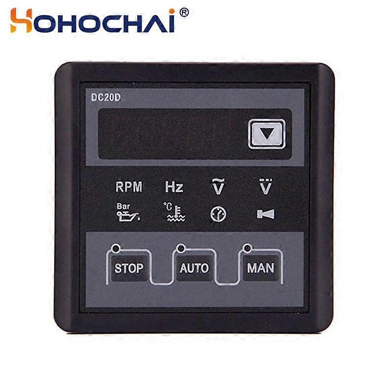 Mebay DC20D MKII Generator Control Module DC20D Small Diesel Genset Controller Panel USB Programmable PC Connection