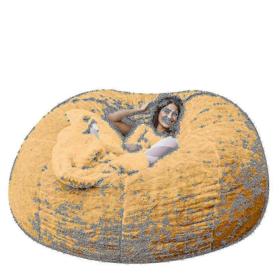 Lazy Sofa Bean Bag Pelliccia artificiale Bean Bag Bean Sofa - YX