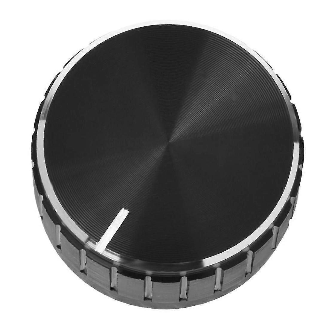 Black Aluminum Volume Control Amplifier Knob Wheel [XH]