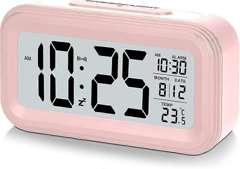 Alarm Clock 4.3" Led Display , Digital Alarm Clock With Battery
