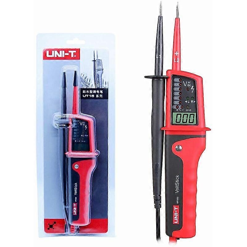 UT15C اختبار الجهد القلم للماء الرقمية LCD AC DC اختبار الجهد