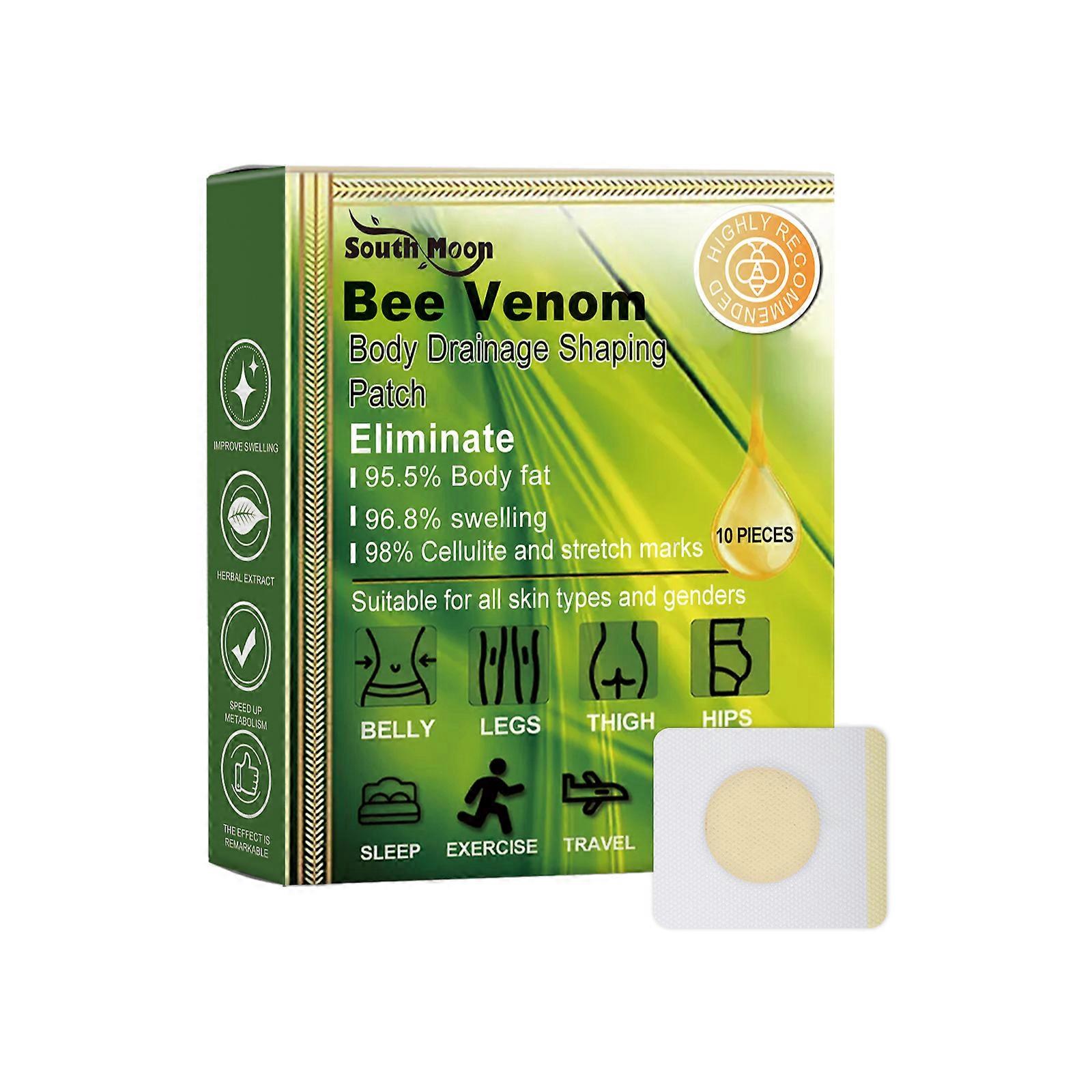 Bee Venom Firming Body Patch - Shape Curves & Boost Vitality - 10 Pieces