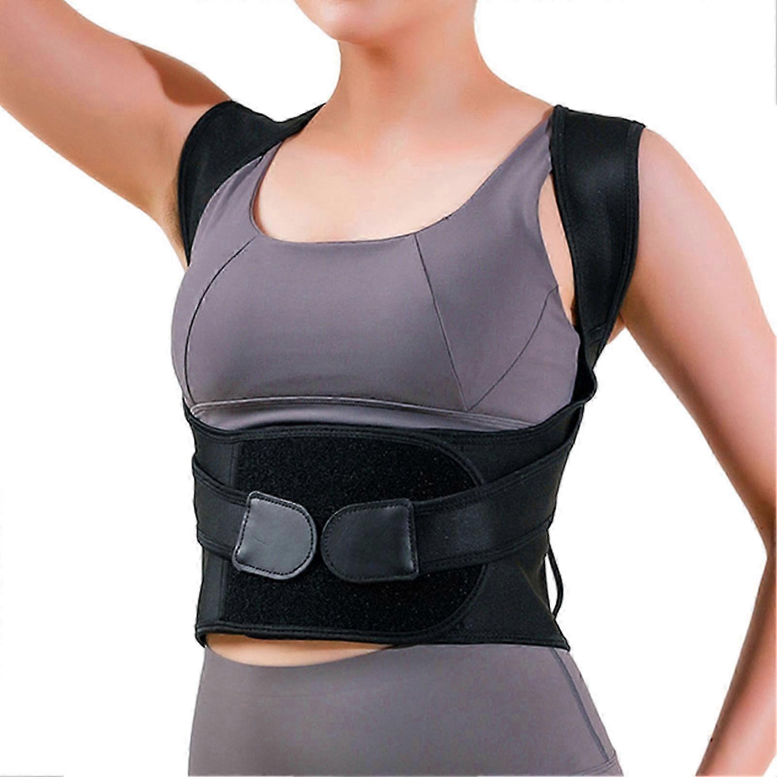 Universal Back Posture Correcting Strap Multifunctional Adjustables Back Brace Band for Home