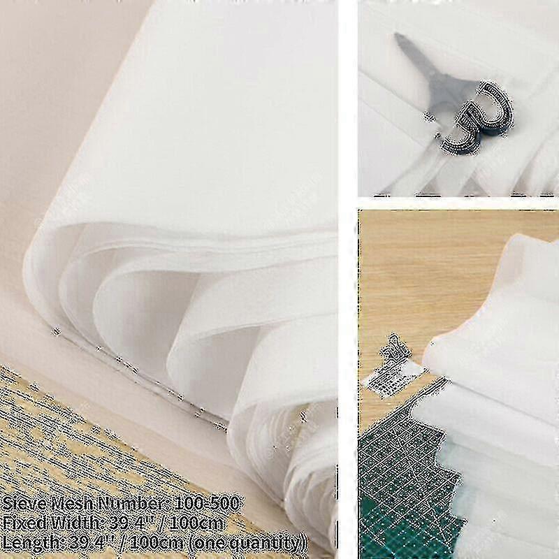 1 Meter Fine Filter Mesh Nylon Fabric Net Material Water Strain 100-500 Micron