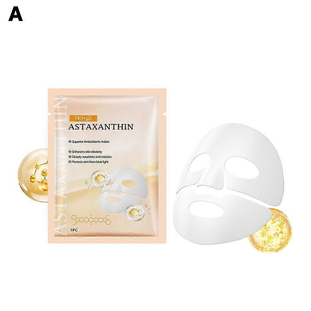 1/4PCS Astaxanthin Mask Fade Wrinkles, Deep Hydration, Skin Conditioning
