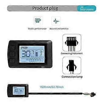 Ebike Display OMT-M3 Display SM Plug Intelligent LCD Electric Bicycle Display Bicycle Accessories