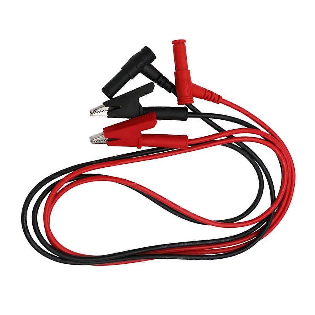 Multimeter Probe Test Lead Needle Clip Insulated Cable Line Electrical Testing