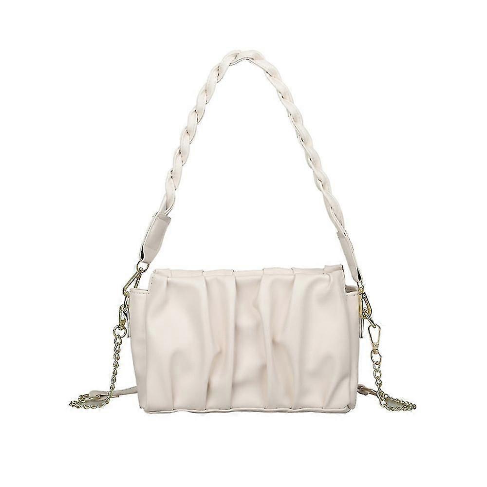 A One-shoulder Crossbody Bag With Detachable Straps