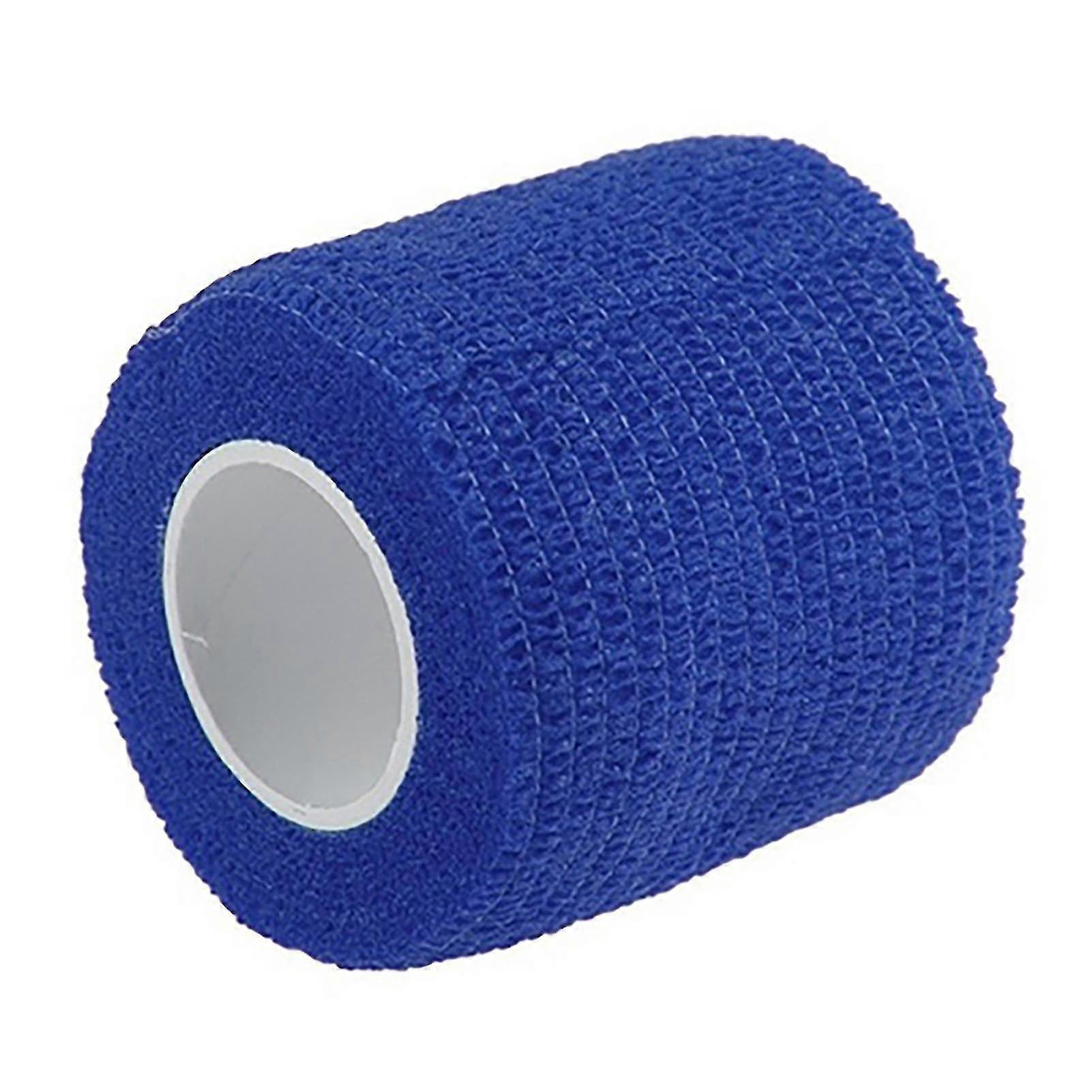 Finger Wrist Support Soccer Ankle Bandage Kneepad Tape2pcs-blue