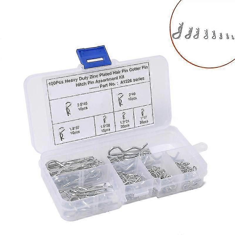 Split Cotter Pins Kit Set Fastener Pins Use With Tractors Farm Equipment