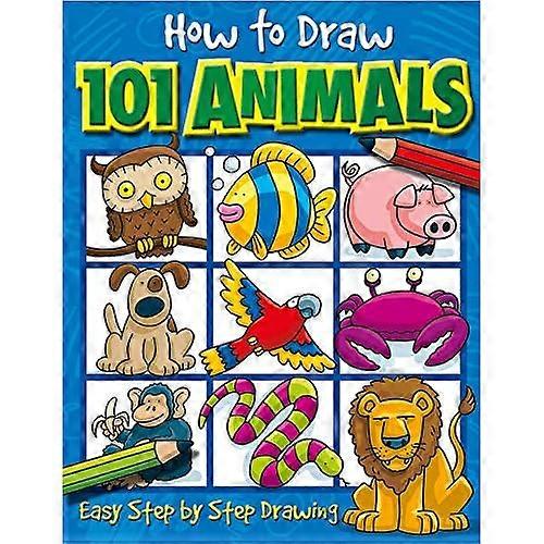 How to Draw 101 Animals (How to Draw) | Fruugo UK