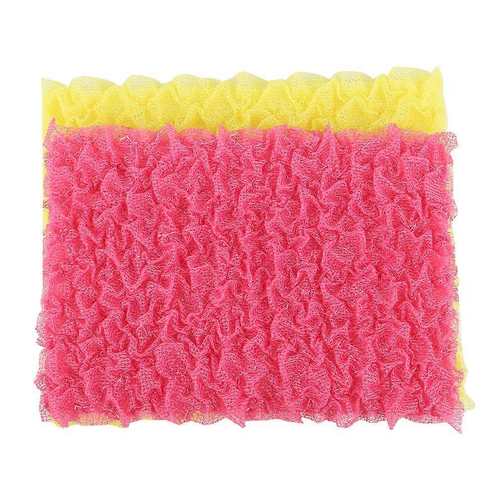 2PCS Kitchen Duster Cloth Microfiber Cleaning Cloth Towel Duster Scouring Pad