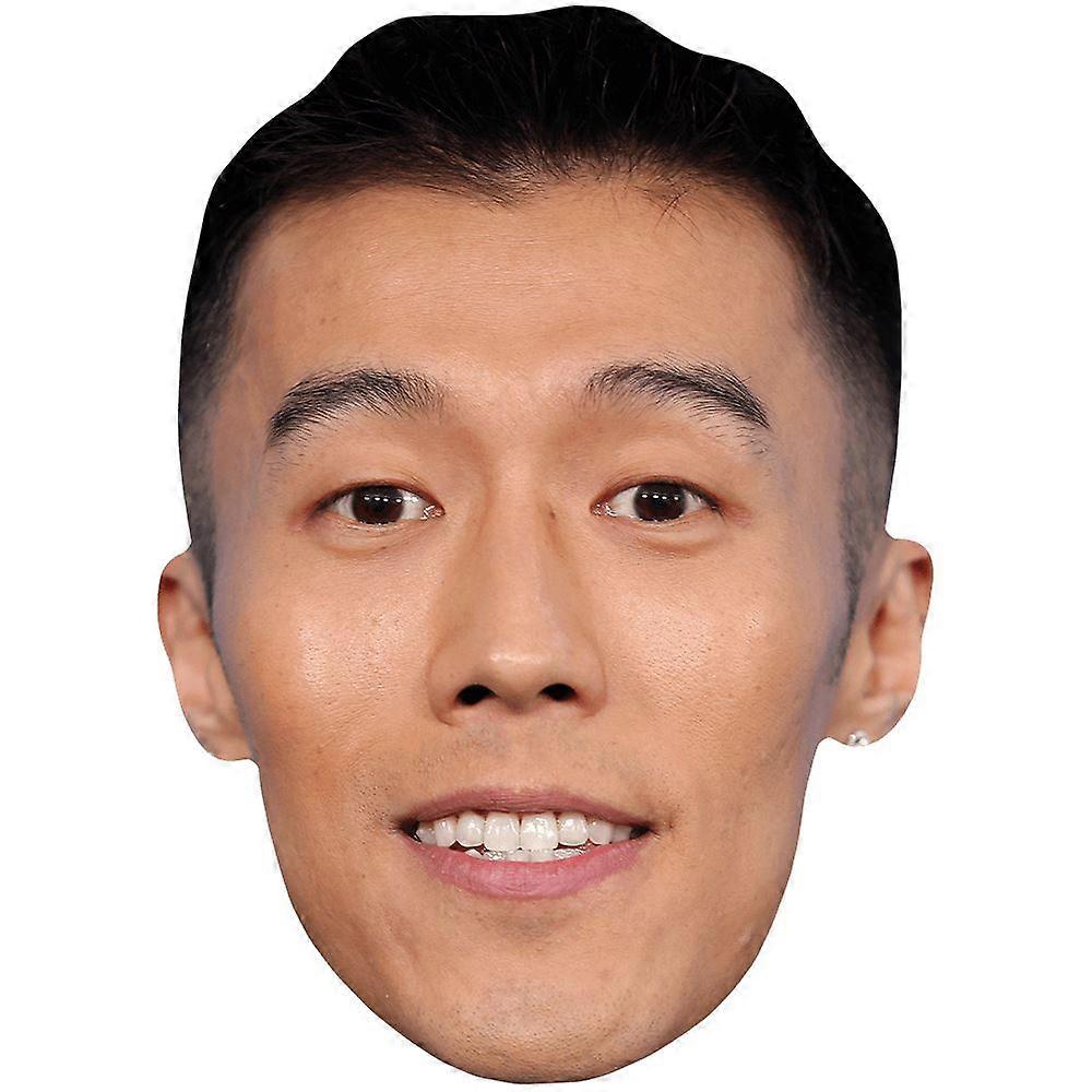 Zhou You (Smile) Celebrity Mask, Flat Card Face