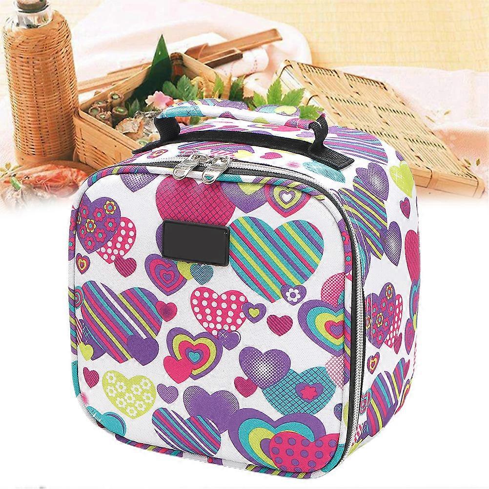 用途の広い断熱ランチバッグ、学校用の再利用可能なサーマルランチバッグ、アップグレードされたアルミホイルの裏地が付いたスタイリッシュなランチトートは、食品を新鮮で暖かく保ちます