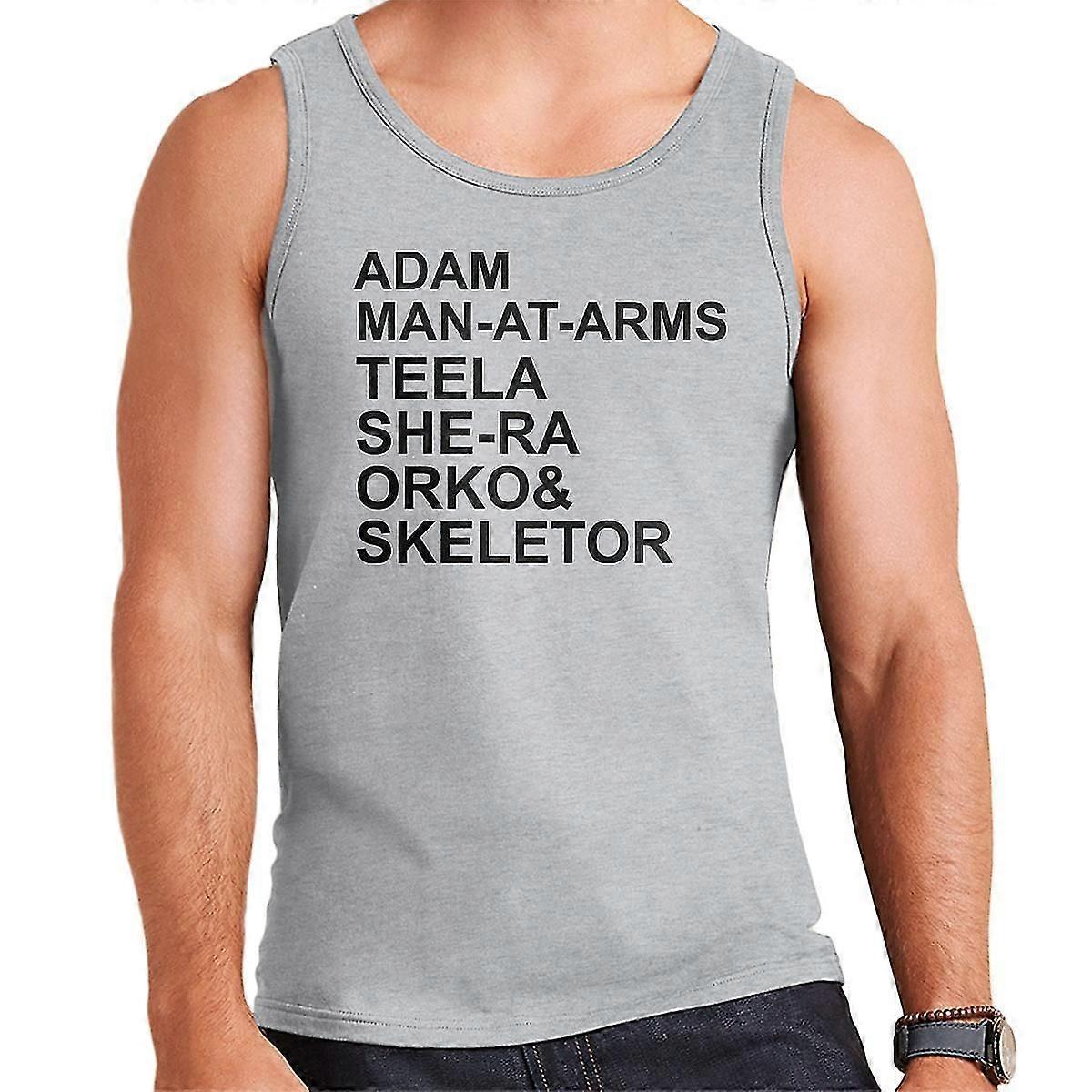 He Man Masters Of The Universe Character List Men'S Vest