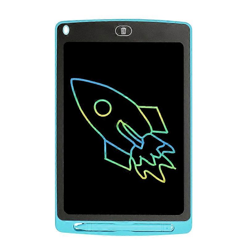 LCD Writing Board Children Hand Drawn Board, Specification: 10 inch Colorful (Light Blue)