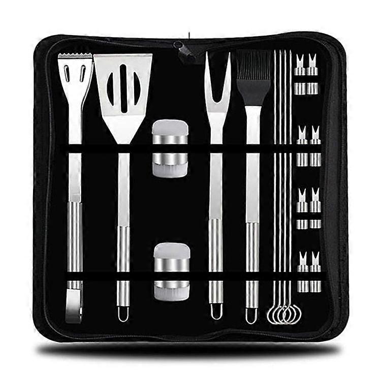18 in 1 Outdoor Tableware Set Camping Barbecue Tableware Picnic Tool Set