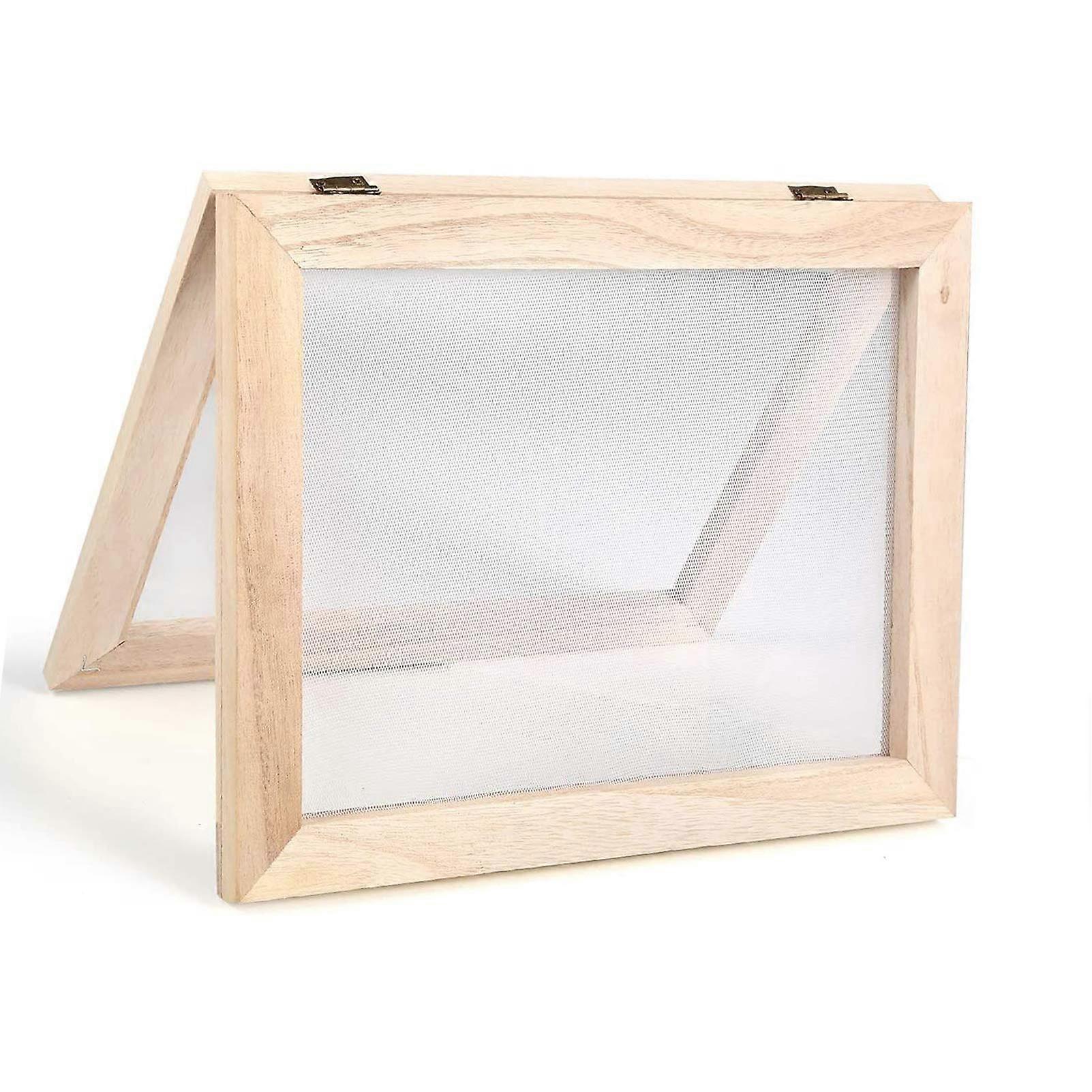 Wooden Paper Making Mould and Deckle for Handcraft DIY Paper Craft Tool