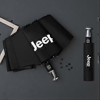 Regn Vindtät 10-bone Auto Paraply jeep