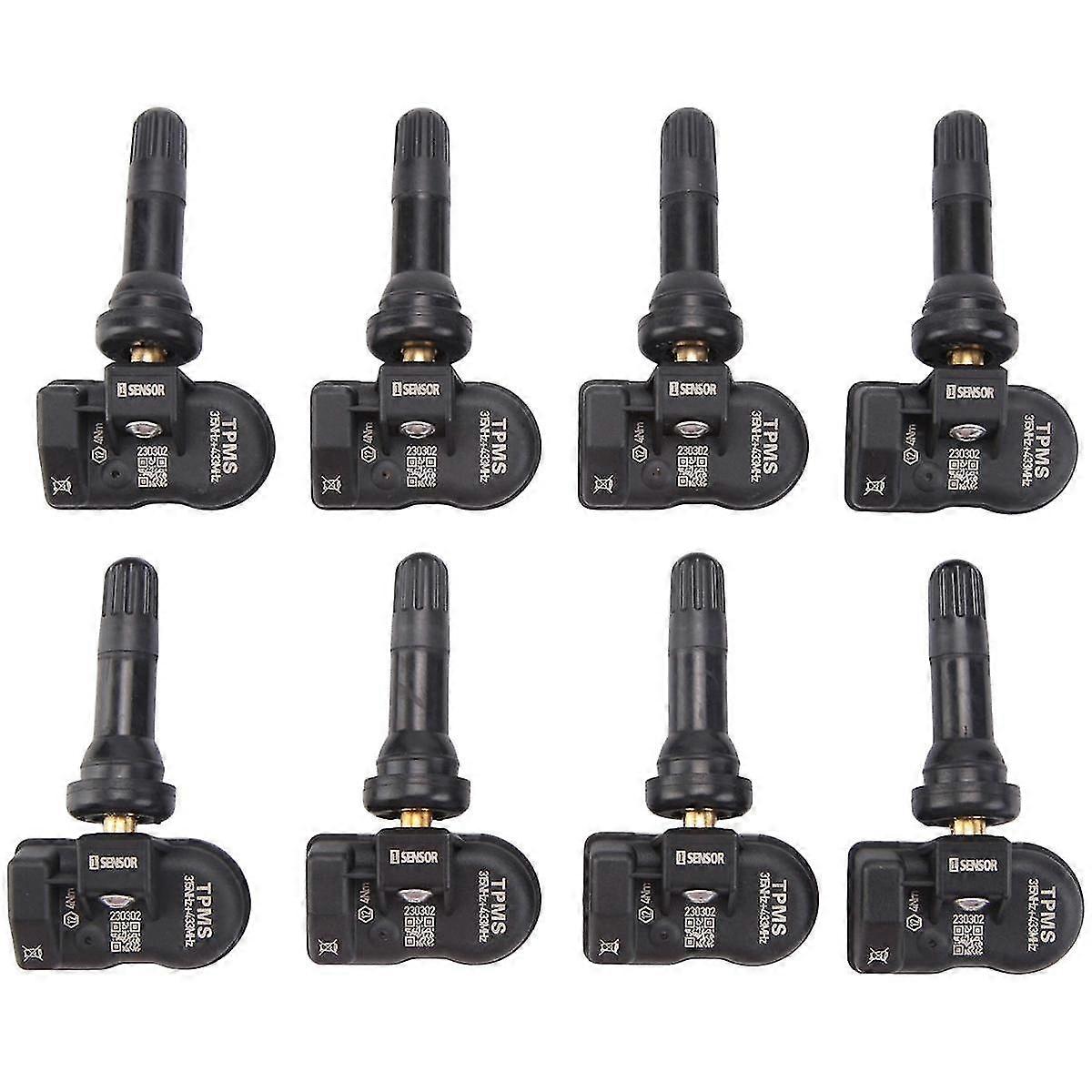 Autel MX-Sensor TPMS 8Pcs, Universal 2-in-1 Programmable 315MHz/433MHz Sensor