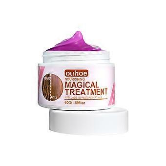 Keratine Repair Haarmasker Hydraterende Haarmasker Gratis Stoom Reparatie Silky Perm Dye Moisturizing Hair Care