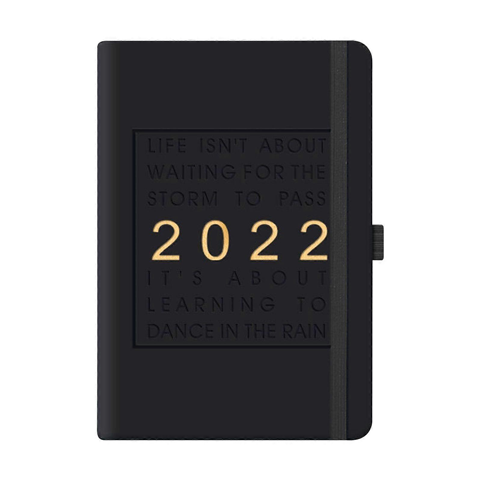 Daily Planner Schedule Book - Weekly & Monthly Planner From Jan To Dec A Notebook Durable
