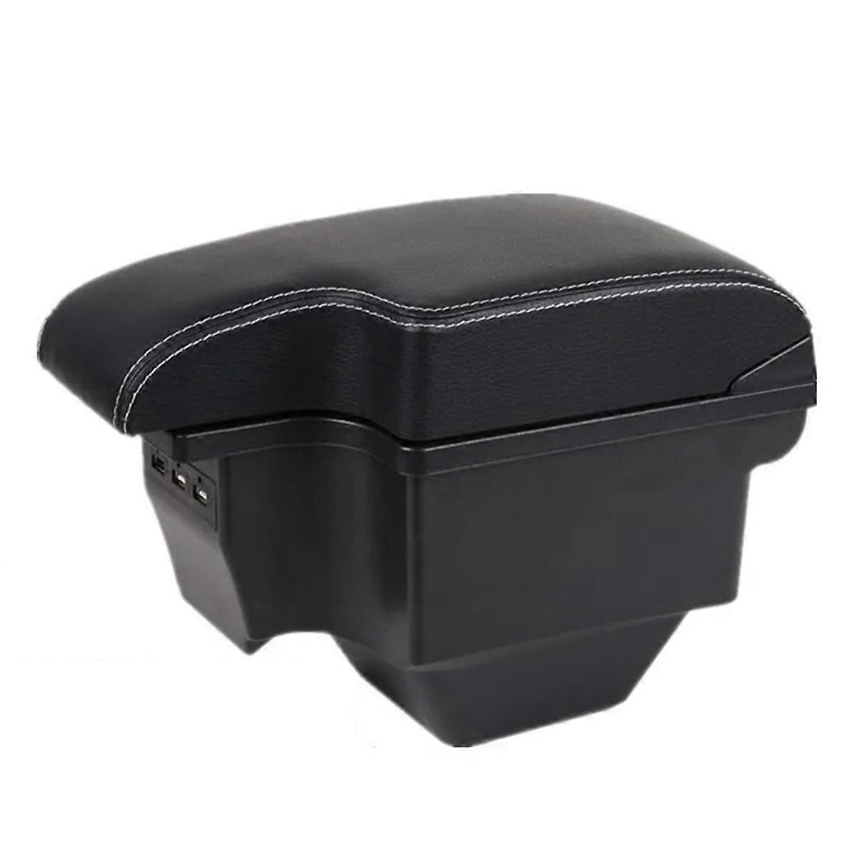 For MG ZS 2017-2022 Central Consoles Armrest Box with 3 USB Charger