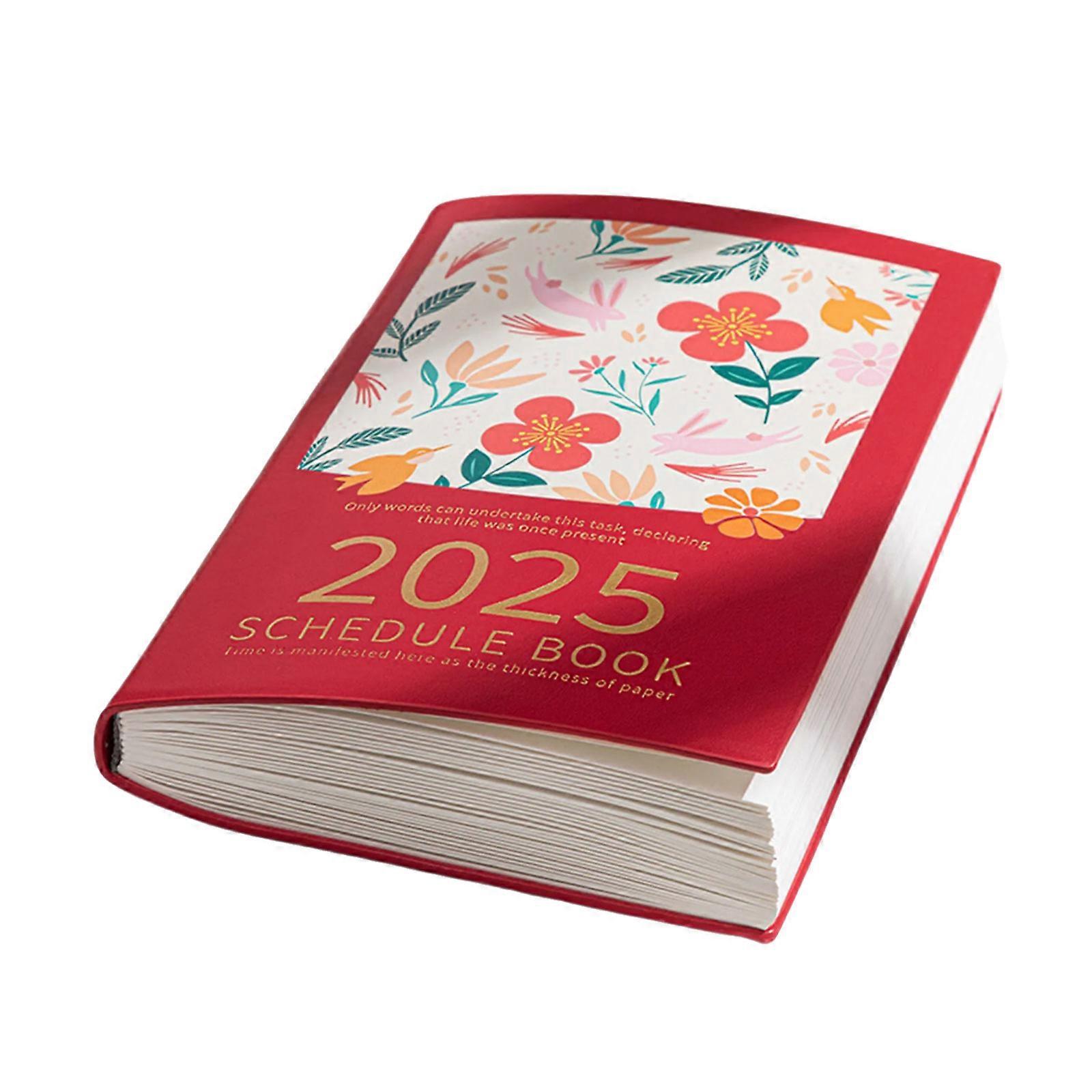 2025 Planner Appointment Notebooks Schedule Planner Notebook Journaling Notebooks Daily/Weekly/Monthly Planner