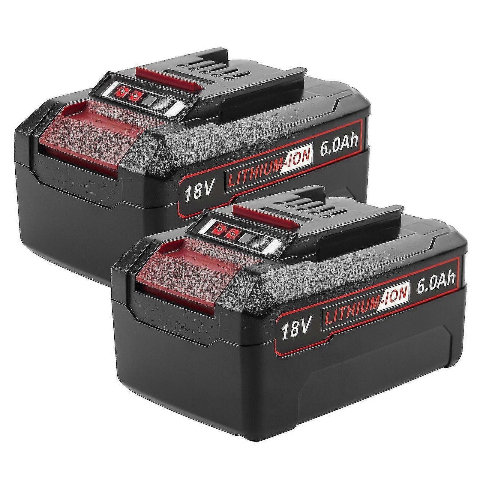1/2pcs Einhell Power X-change Battery Compatible With All 18 V Einhell Tools Batteries With Led Display