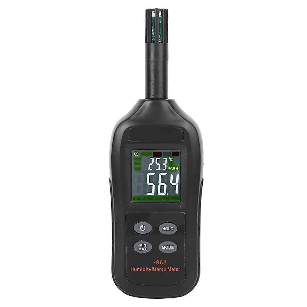 UA963 Temperature Humidity Meter Portable High Accuracy Sensitivity LCD Digital Display