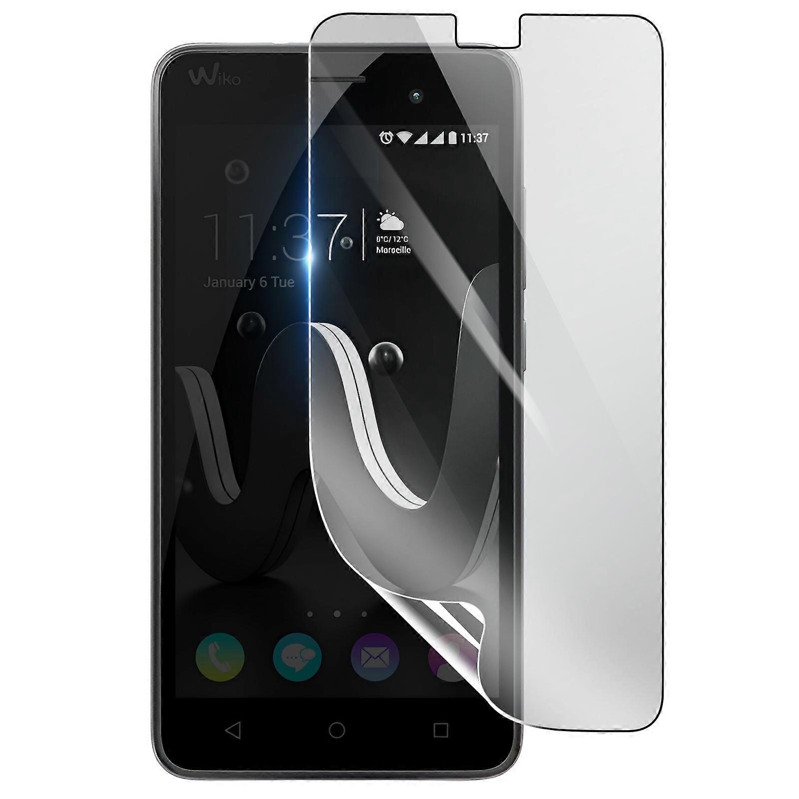 Shockproof Hydrogel Screen Protector for Wiko Jerry, Transparent