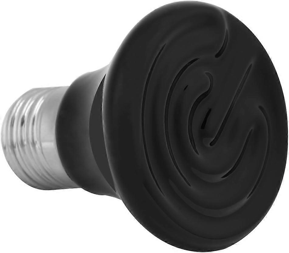 Reptile Bulb, 50W Ceramic Heat Lamp Infrared Reptile Heat Bulb for Reptile Turtle/Lizard/Snake/Spider