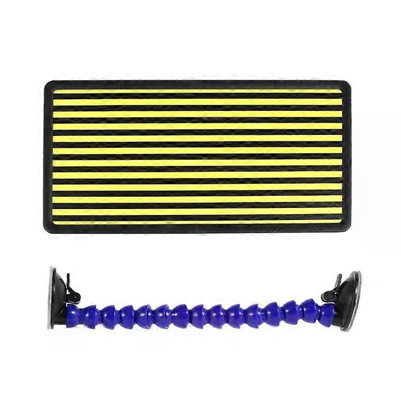 Lackeringsfri bucklareparation Reflektorlinjebräda Bilverktygssats för bucklor Bilkarosserireparationsverktyg