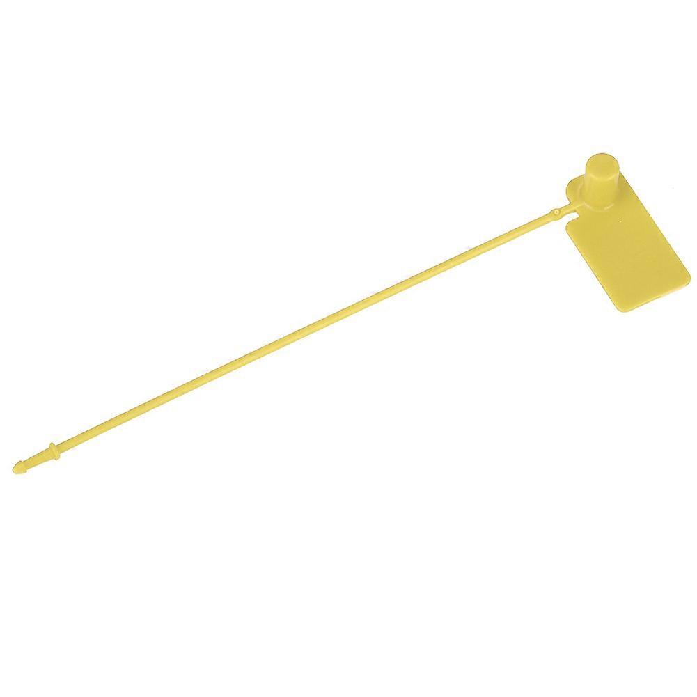 100pcs Yellow Self-Locking Cable Labels 170mm Identification Ties