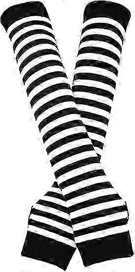 1 Pair Punk Gothic Rock Long Arm Warmer Fingerless Gloves