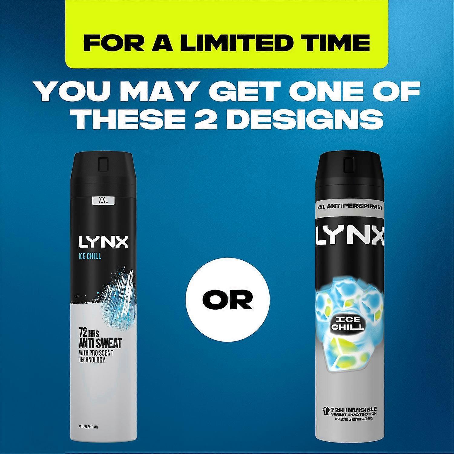 Lynx XXL Ice Chill 72H Sweat Protection Anti-Perspirant Deodorant - Main Image