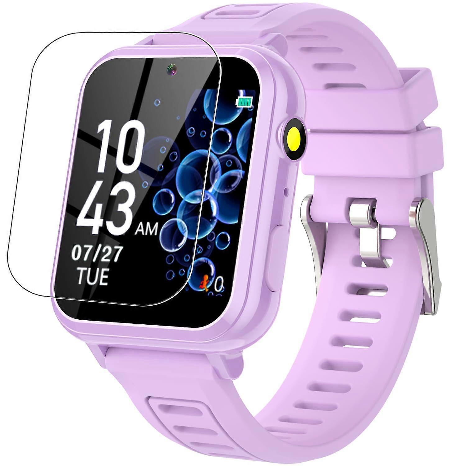 Smart Watch Gifts for 5 - 12 Age, 24 Puzzle Games HD Touch Screen