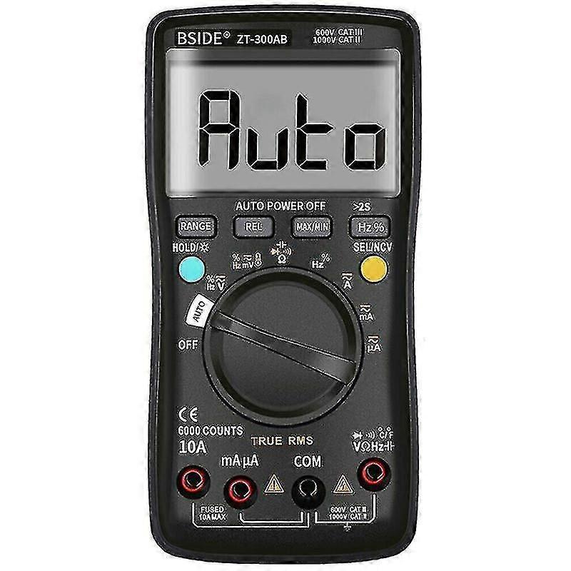 -300ab Digital Meter Wireless Ammeter True Auto Rang Intellint Voltmeter