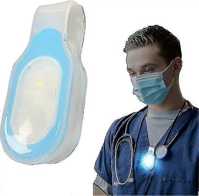 مصابيح LED قابلة للارتداء للممرضات مع مشبك مغناطيسي حر اليدين، للمشي لمسافات طويلة والكلاب والجري والأطباء