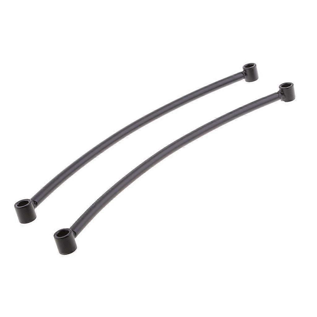 Pair Rear Rail Support Bracket Mount Holder for (Black)