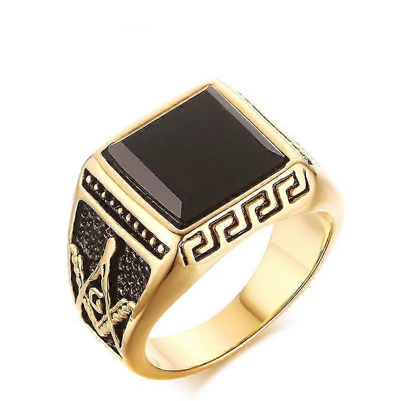 Män Mode Mosaik Västra Cool Ring