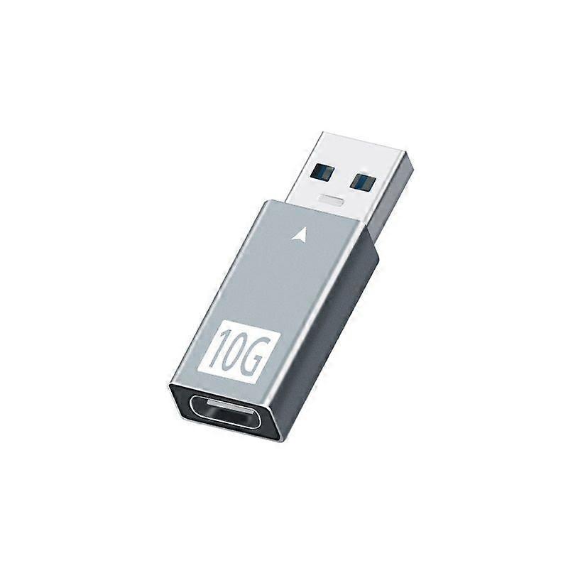 USB 3.1 Male Adapter to Type-C Female, Gen Converter 2 3.1, Double Face Support, 10GBPS Transfer / Type-C Headset