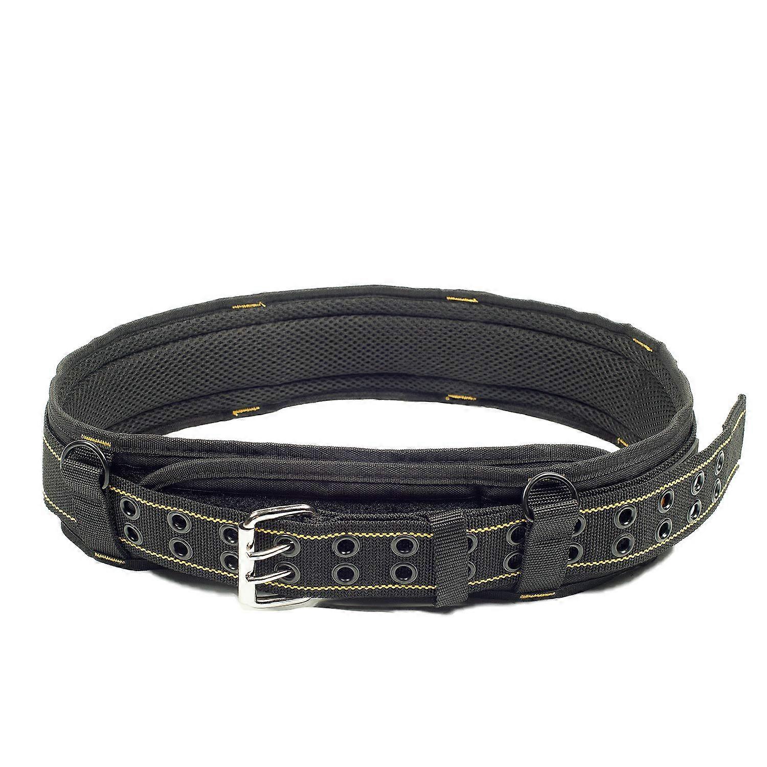 1 Padded Tool Belt for Work 3 Inch Heavy Duty Adjustable Waist Tool Holder with Multiple Pockets and Durable Fabric