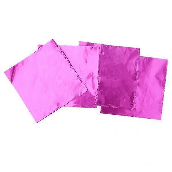3x 100pcs γλυκά καραμέλα πακέτο Tinfoil σοκολάτα περιτύλιγμα Lolly φακελάκια